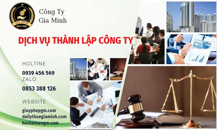 Dịch vụ tư vấn thành lập công ty tại Huyện Vĩnh Thạnh