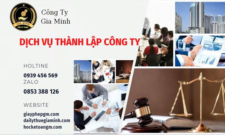 Dịch vụ tư vấn thành lập công ty tại Nam Định 