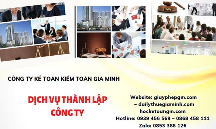 CÁCH THÀNH LẬP CÔNG TY TẠI PHÚ THỌ - TRỌN GÓI CHỈ 1.500.000 4 Dịch vụ tư vấn thành lập công ty tại Phú Thọ