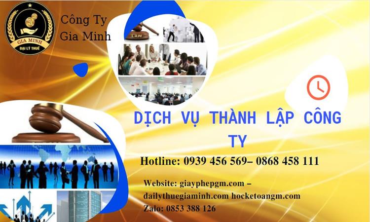 Dịch vụ tư vấn thành lập công ty tại Quận 5