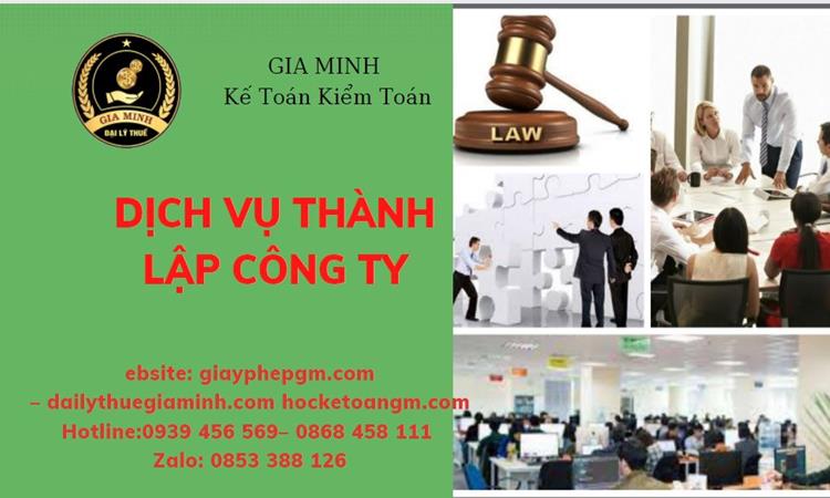 Dịch vụ tư vấn thành lập công ty tại Thái Bình 