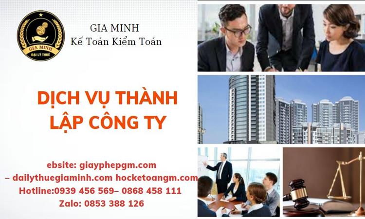Dịch vụ tư vấn thành lập công ty tại Thành Phố Hà Nội
