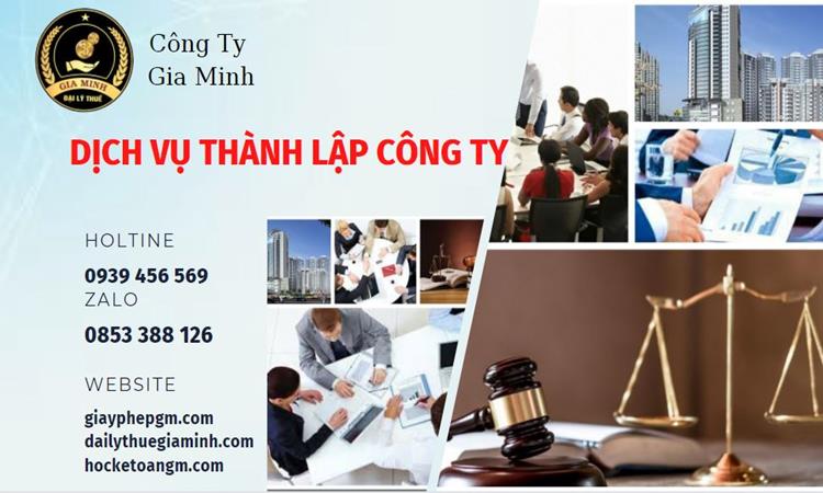 Dịch vụ tư vấn thành lập công ty tại Thành Phố Huế