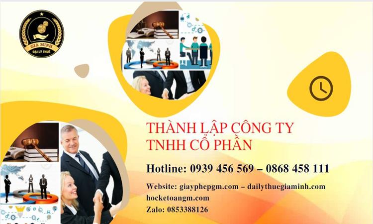 Những điều cần lưu ý thành lập công ty TNHH tại Quận 1