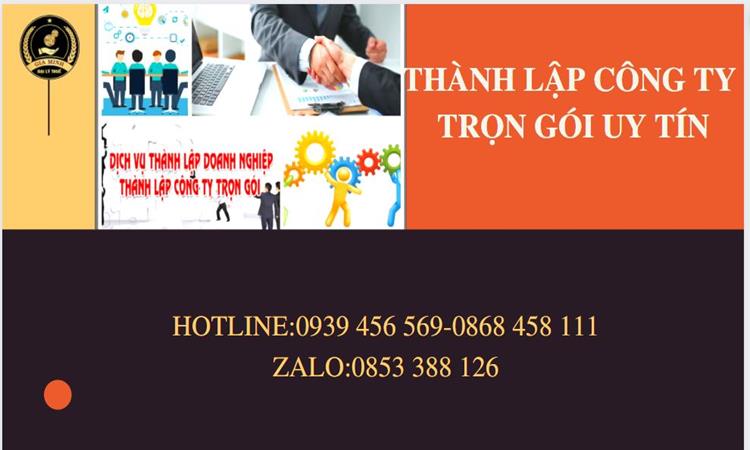 Thành lập công ty trọn gói uy tín tại Bà Rịa Vũng Tàu