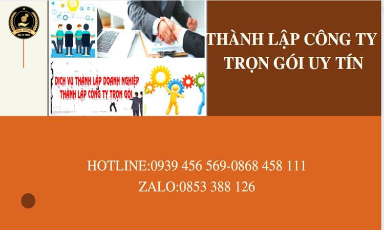 Ở đâu nhận thành lập doanh nghiệp Cao Bằng nhanh chóng