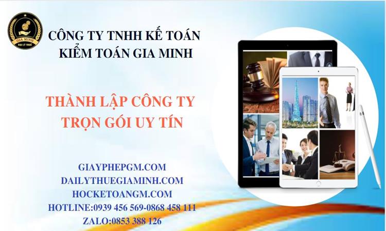 Thành lập công ty trọn gói uy tín tại Đắk Nông