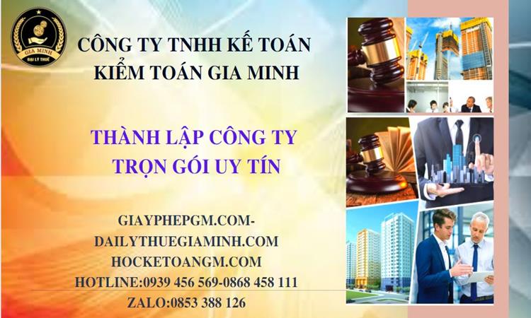 Ở đâu nhận thành lập doanh nghiệp Điện Biên nhanh chóng