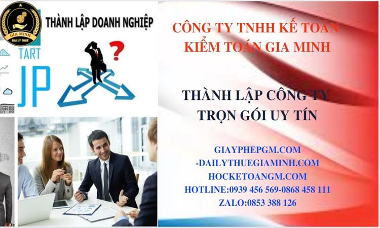 Ở đâu nhận thành lập doanh nghiệp Hà Tĩnh nhanh chóng