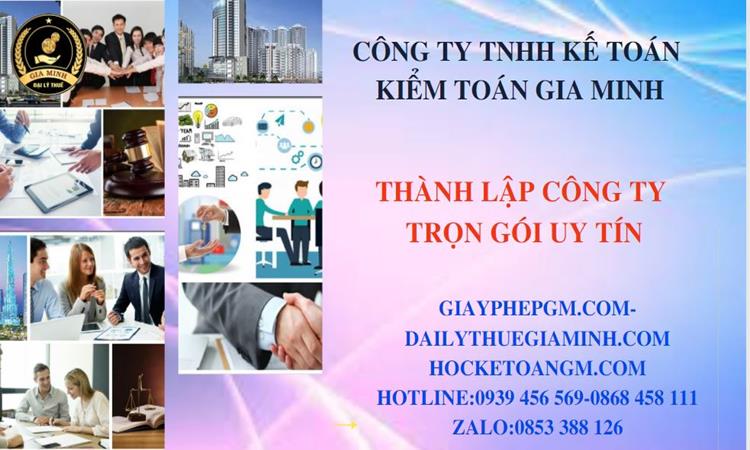Ở đâu nhận thành lập doanh nghiệp Huyện Bình Lục nhanh chóng
