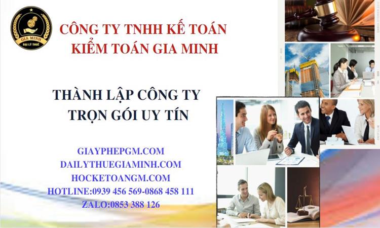 Ở đâu nhận thành lập doanh nghiệp Huyện Gia Lâm nhanh chóng