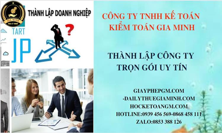 Ở đâu nhận thành lập doanh nghiệp Huyện Phong Điền nhanh chóng
