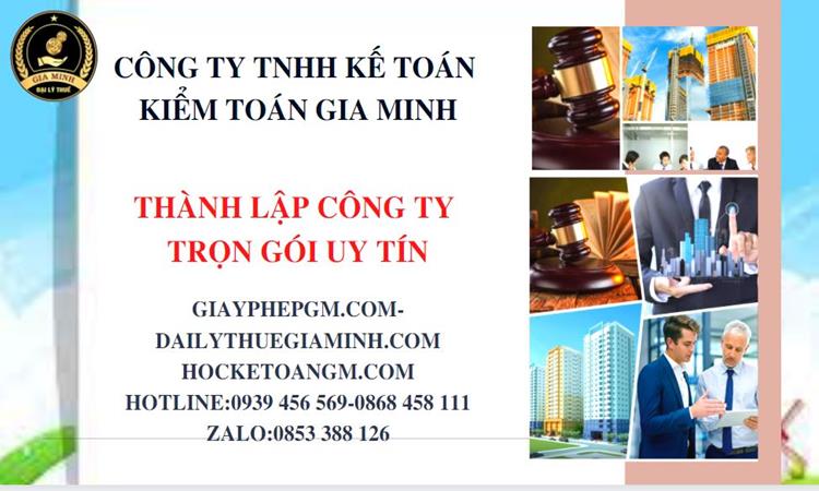 Ở đâu nhận thành lập doanh nghiệp Huyện Tiên Lữ nhanh chóng