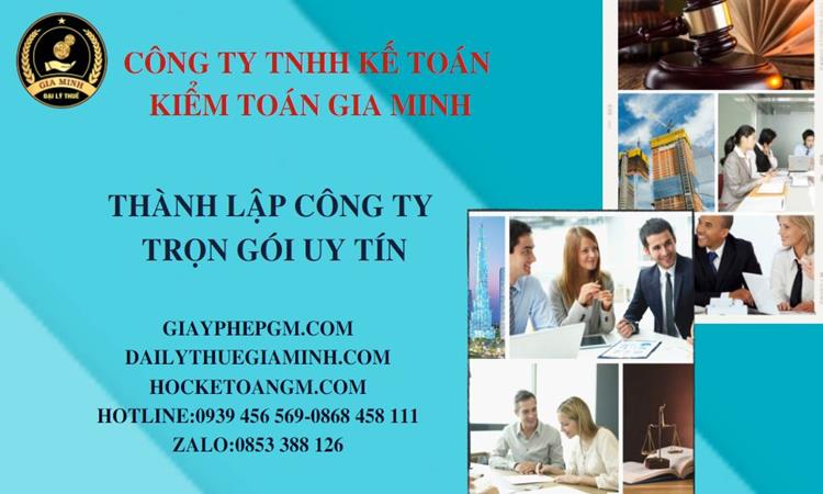 Thành lập công ty trọn gói uy tín tại Nam Định