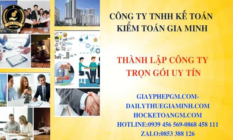 Thành lập công ty trọn gói uy tín tại Nha Trang