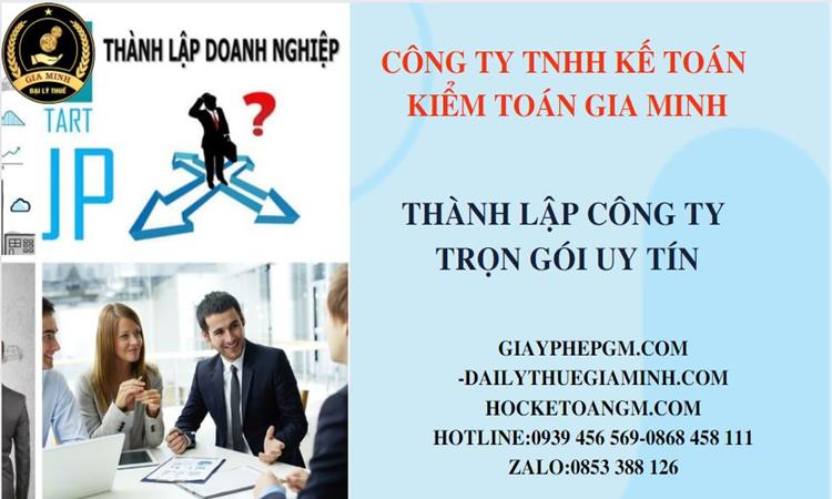 Ở đâu nhận thành lập doanh nghiệp Ninh Bình nhanh chóng