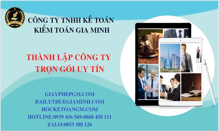 Ở đâu nhận thành lập doanh nghiệp Phú Thọ nhanh chóng