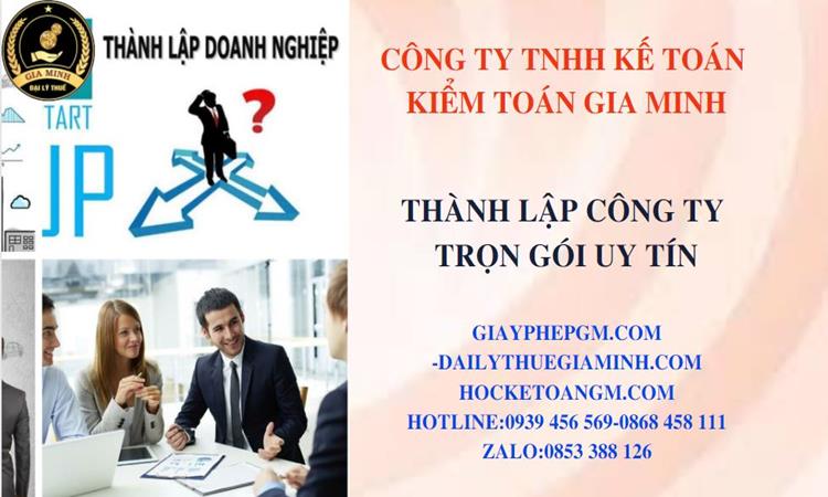 Ở đâu nhận thành lập doanh nghiệp Quận Cầu Giấy nhanh chóng