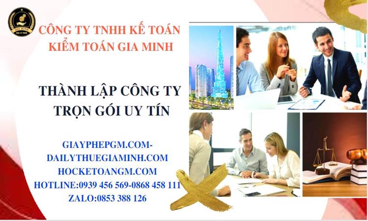 Thành lập công ty trọn gói uy tín tại TP Hải Phòng