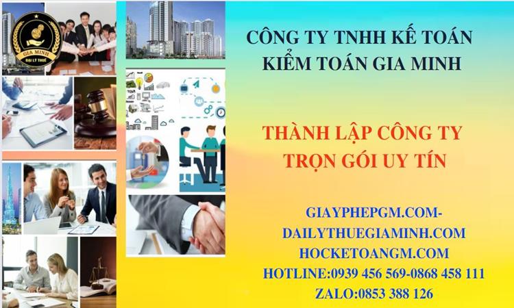 Thành lập công ty trọn gói uy tín tại Vĩnh Phúc