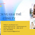 Quy trình giải thể công ty TNHH 2 thành viên trở lên tại Gia Lai