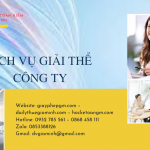 THỦ TỤC GIẢI THỂ CÔNG TY TNHH 2 THÀNH VIÊN TRỞ LÊN TẠI BÌNH PHƯỚC 6 Quy trình giải thể công ty TNHH 2 thành viên trở lên tại Bình Phước
