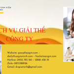 Quy trình giải thể công ty TNHH 2 thành viên trở lên tại Cao Bằng