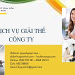 Quy trình giải thể công ty TNHH 2 thành viên trở lên tại Huế