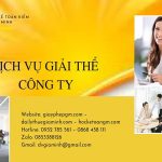 Quy trình giải thể công ty TNHH 2 thành viên trở lên tại Huyện Khoái Châu