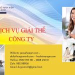 Quy trình giải thể công ty TNHH 2 thành viên trở lên tại Huyện Nhà Bè