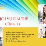 Quy trình giải thể công ty TNHH 2 thành viên trở lên tại Huyện Phúc Thọ