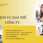 Quy trình giải thể công ty TNHH 2 thành viên trở lên tại Huyện Tiên Lữ