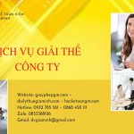 Quy trình giải thể công ty TNHH 2 thành viên trở lên tại Huyện Văn Giang