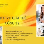 Quy trình giải thể công ty TNHH 2 thành viên trở lên tại Huyện Vĩnh Thạnh