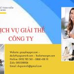 Quy trình giải thể công ty TNHH 2 thành viên trở lên tại Phú Thọ