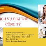 Quy trình giải thể công ty TNHH 2 thành viên trở lên tại Quận 10