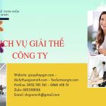THỦ TỤC GIẢI THỂ CÔNG TY TNHH 2 THÀNH VIÊN TRỞ LÊN TẠI QUẬN 2 6 Quy trình giải thể công ty TNHH 2 thành viên trở lên tại Quận 2