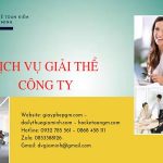 Quy trình giải thể công ty TNHH 2 thành viên trở lên tại Quận 7