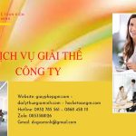 Quy trình giải thể công ty TNHH 2 thành viên trở lên tại Quận Nam Từ Liêm