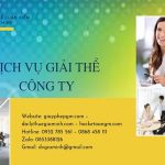 Quy trình giải thể công ty TNHH 2 thành viên trở lên tại Quận Ô Môn
