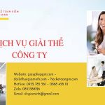 Quy trình giải thể công ty TNHH 2 thành viên trở lên tại Quận Thủ Đức