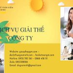 Quy trình giải thể công ty TNHH 2 thành viên trở lên tại Quảng Nam