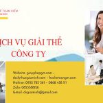 Quy trình giải thể công ty TNHH 2 thành viên trở lên tại Thành Phố Hồ Chí Minh