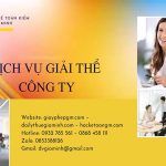 Quy trình giải thể công ty TNHH 2 thành viên trở lên tại Thị Xã Mỹ Hào