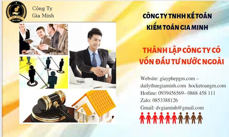 DỊCH VỤ THÀNH LẬP CÔNG TY CÓ VỐN ĐẦU TƯ NƯỚC NGOÀI TẠI THÀNH PHỐ HỒ CHÍ MINH 4 Thành lập công ty vốn đầu tư nước ngoài Thành Phố Hồ Chí Minh nhanh chóng