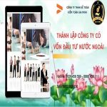 DỊCH VỤ THÀNH LẬP CÔNG TY CÓ VỐN ĐẦU TƯ NƯỚC NGOÀI TẠI HUYỆN HOÀI ĐỨC 6 Thành lập doanh nghiệp có vốn nước ngoài Huyện Hoài Đức