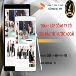 DỊCH VỤ THÀNH LẬP CÔNG TY CÓ VỐN ĐẦU TƯ NƯỚC NGOÀI TẠI QUẬN BÌNH THẠNH 6 Thành lập doanh nghiệp có vốn nước ngoài Quận Bình Thạnh