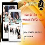 DỊCH VỤ THÀNH LẬP CÔNG TY CÓ VỐN ĐẦU TƯ NƯỚC NGOÀI TẠI QUẬN TÂN PHÚ 6 Thành lập doanh nghiệp có vốn nước ngoài Quận Tân Phú