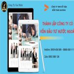 DỊCH VỤ THÀNH LẬP CÔNG TY CÓ VỐN ĐẦU TƯ NƯỚC NGOÀI TẠI YÊN BÁI 6 Thành lập doanh nghiệp có vốn nước ngoài tại Yên Bái