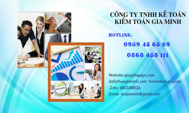 BÁO CÁO THUẾ HỘ KINH DOANH TẠI QUẬN 12 4 Thủ tục báo cáo thuế hộ kinh doanh tại Quận 12